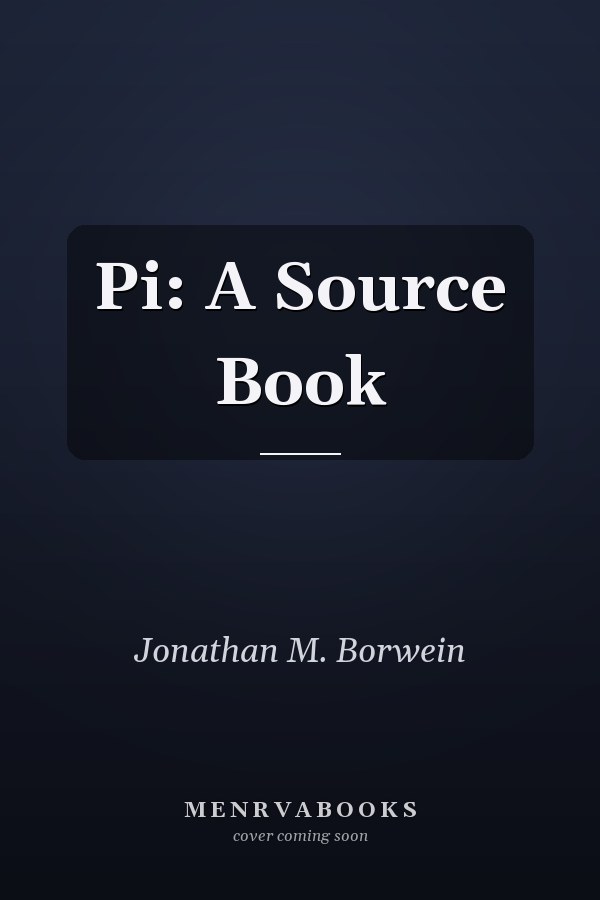 Pi: A Source Book