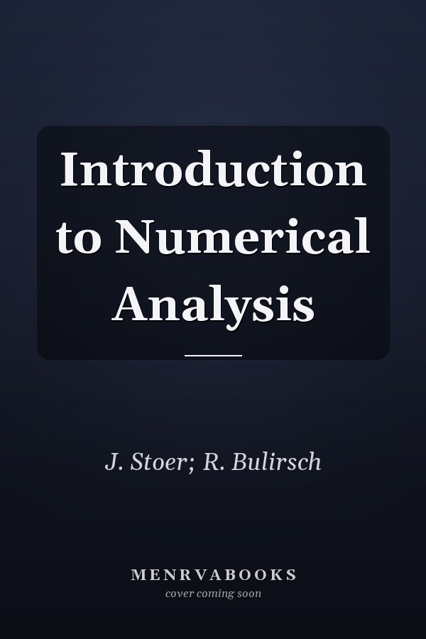 Introduction to Numerical Analysis
