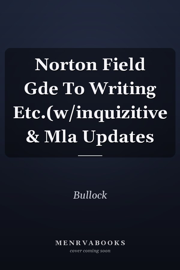 Norton Field Guide to Writing