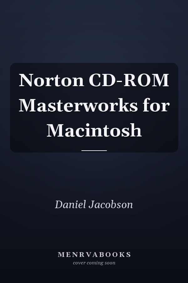 Norton CD-ROM Masterworks for Macintosh