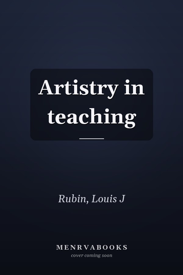 Artistry in teaching