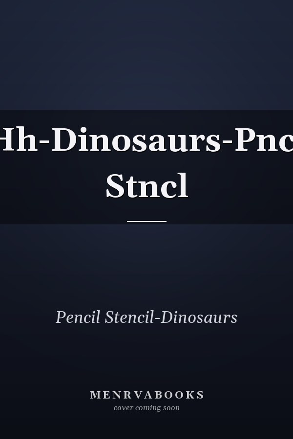 Hh-Dinosaurs-Pncl Stncl