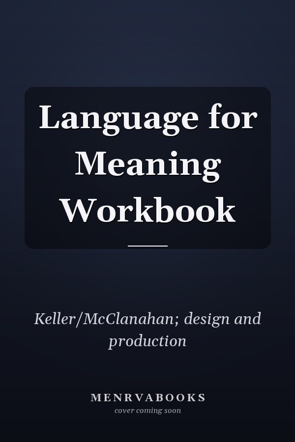 Language for Meaning Workbook