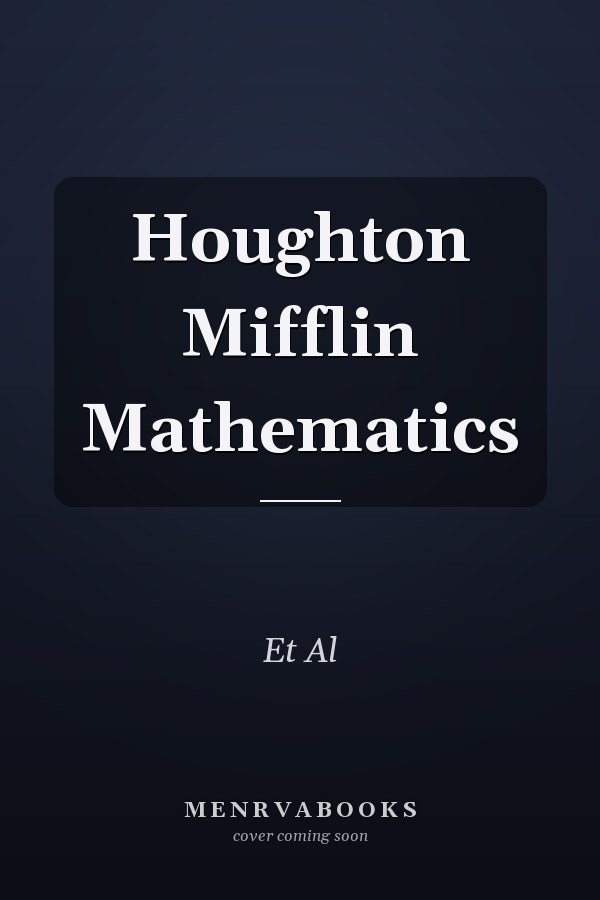 Houghton Mifflin Mathematics