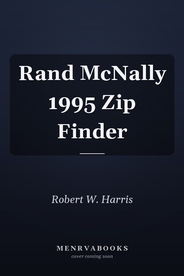 Rand McNally 1995 Zip Finder