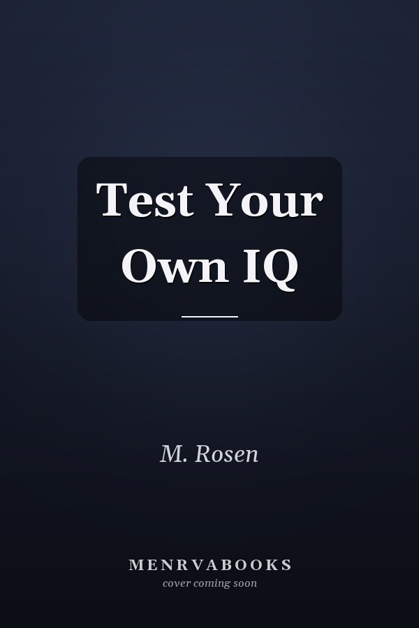Test Your Own IQ
