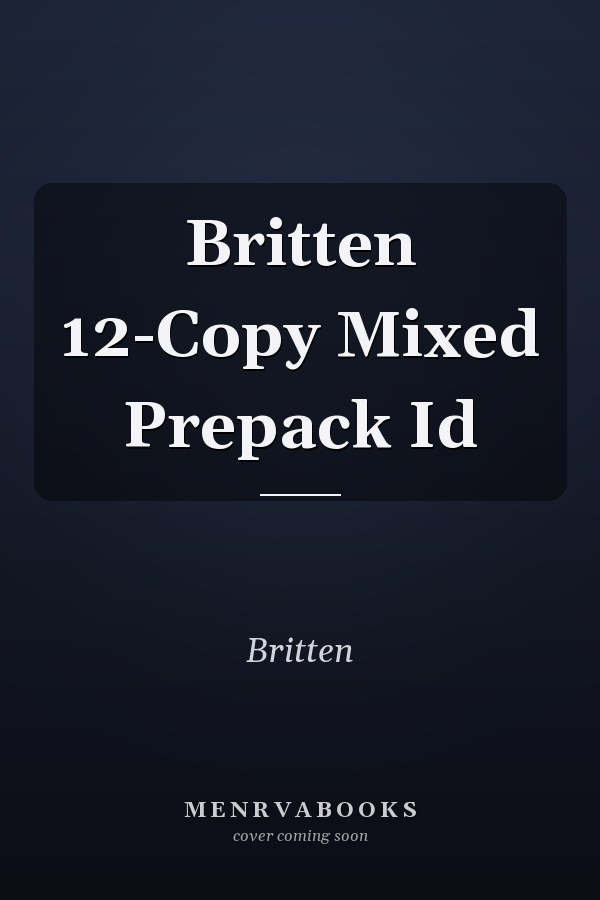 Britten 12-Copy Mixed Prepack Id