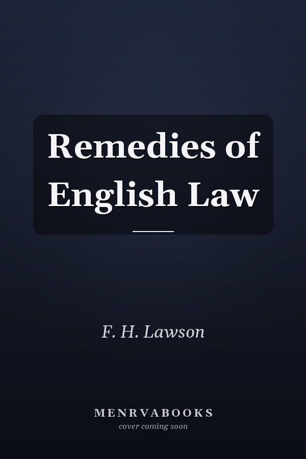 Remedies of English Law