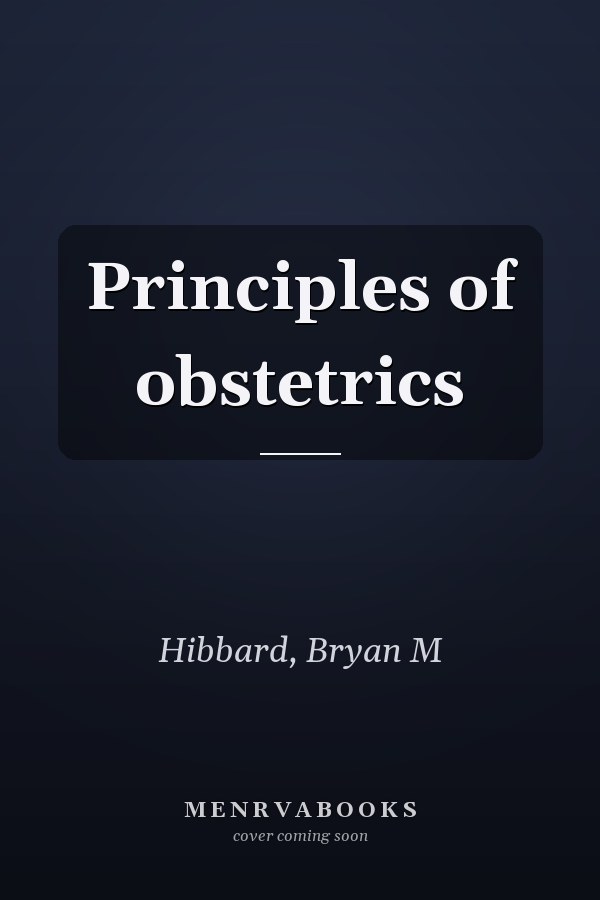 Principles of obstetrics