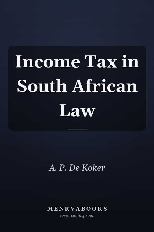 Income Tax in South African Law