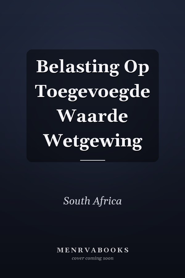 Belasting Op Toegevoegde Waarde Wetgewing