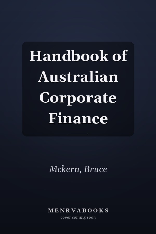 Handbook of Australian Corporate Finance