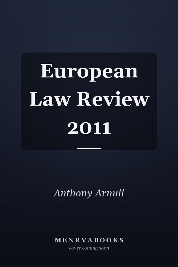 European Law Review 2011