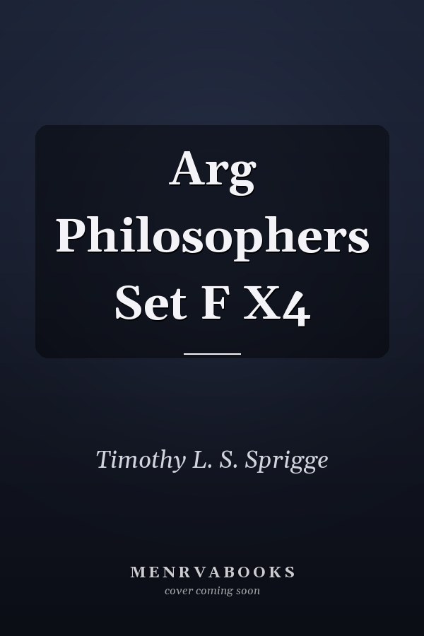 Arg Philosophers Set F X4