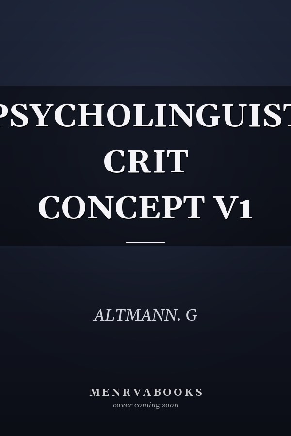 PSYCHOLINGUIST CRIT CONCEPT V1