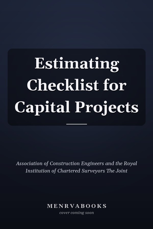Estimating Checklist for Capital Projects