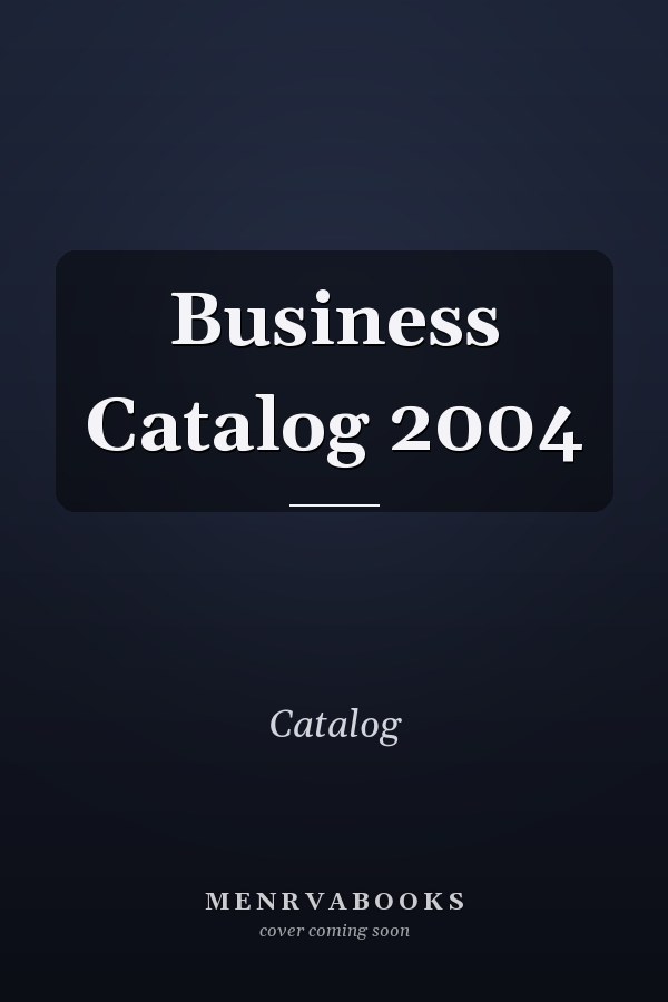 Business Catalog 2004