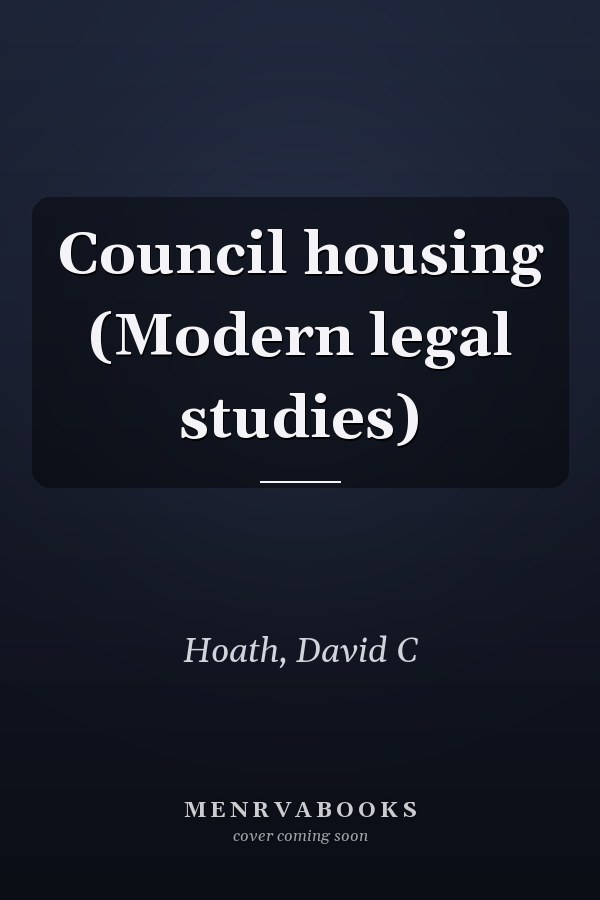 Council housing (Modern legal studies)