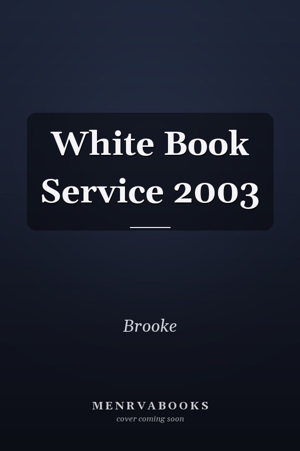 White Book Service 2003
