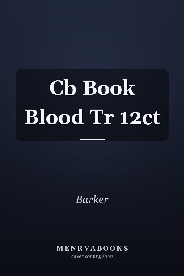 Cb Book Blood Tr 12ct