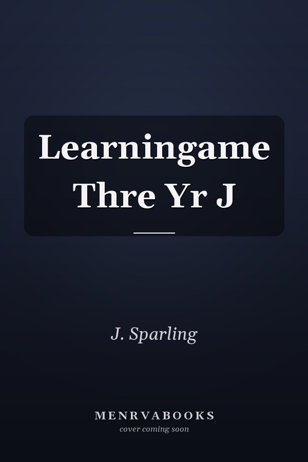 Learningame Thre Yr J