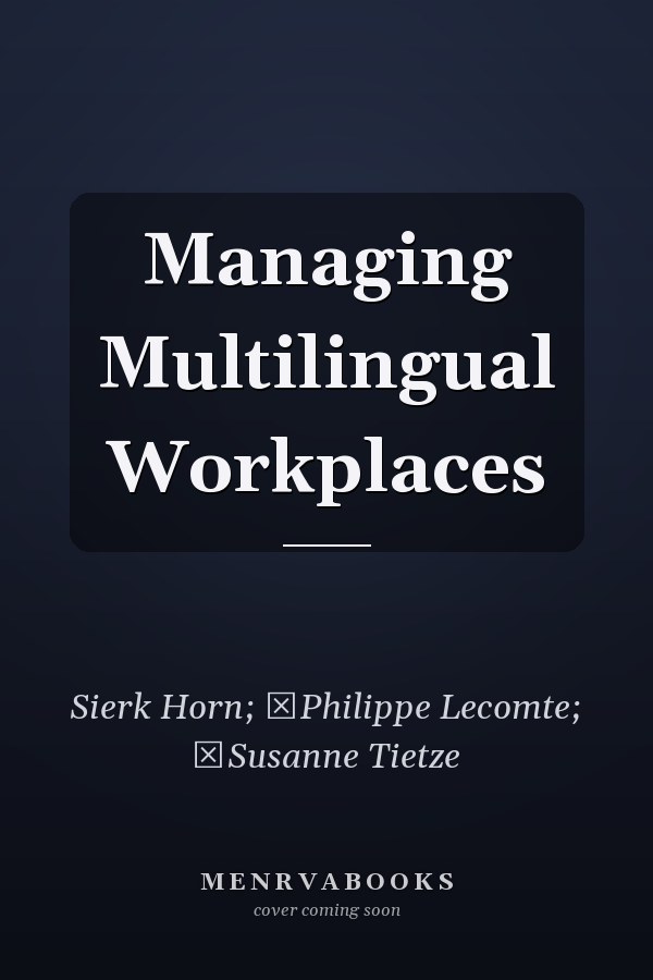 Managing Multilingual Workplaces