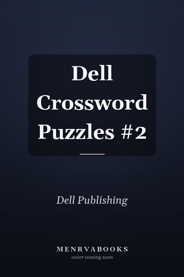 Dell Crossword Puzzles #2
