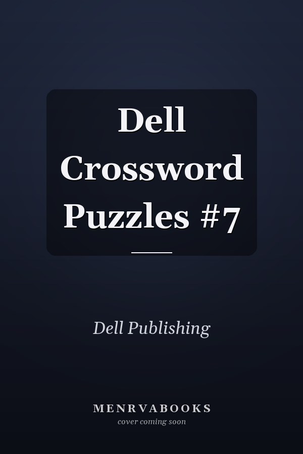 Dell Crossword Puzzles #7