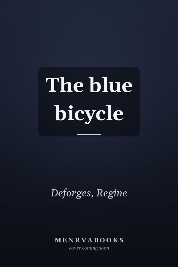 The blue bicycle