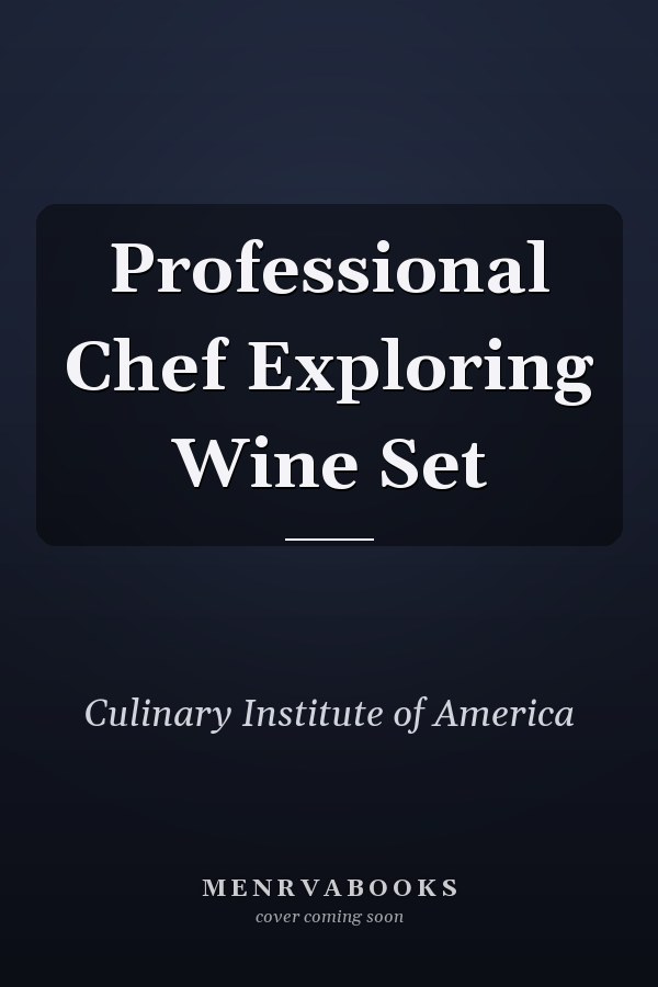 Professional Chef Exploring Wine Set