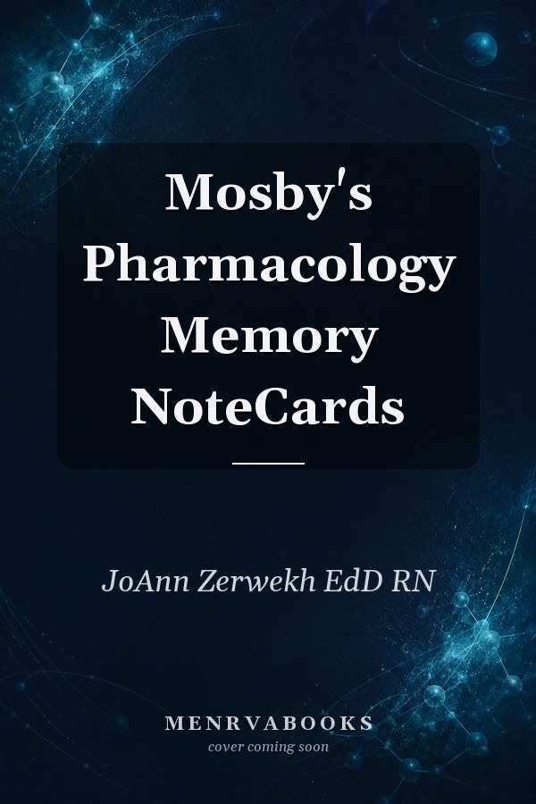 Mosby's Pharmacology Memory NoteCards