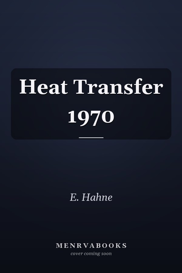 Heat Transfer 1970