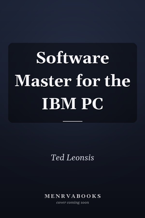 Software Master for the IBM PC