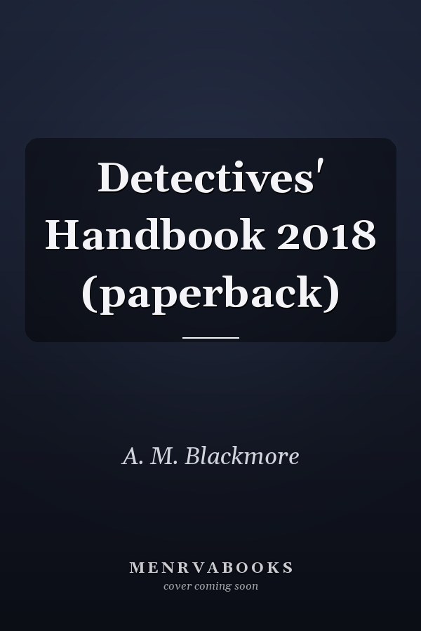Detectives' Handbook 2018
