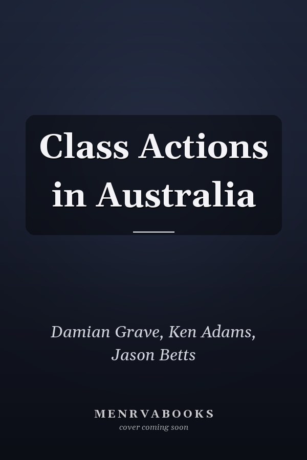Class Actions in Australia