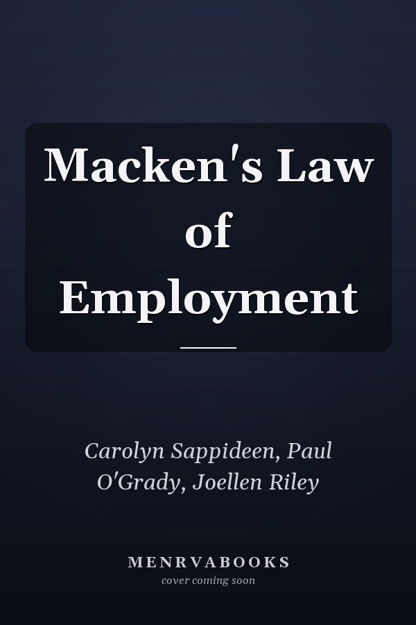 Macken's Law of Employment