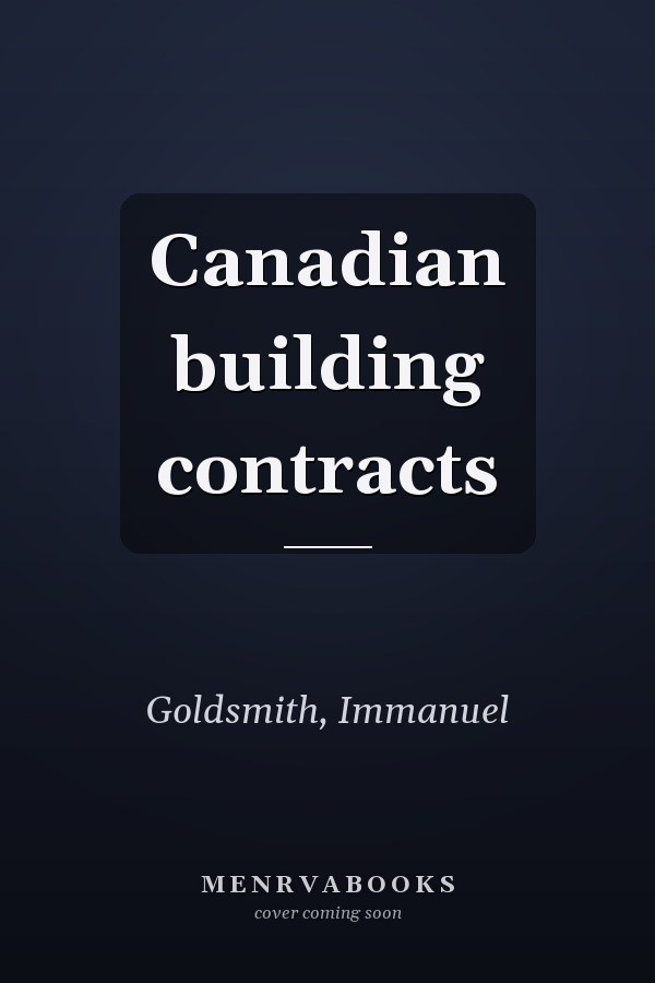 Canadian building contracts
