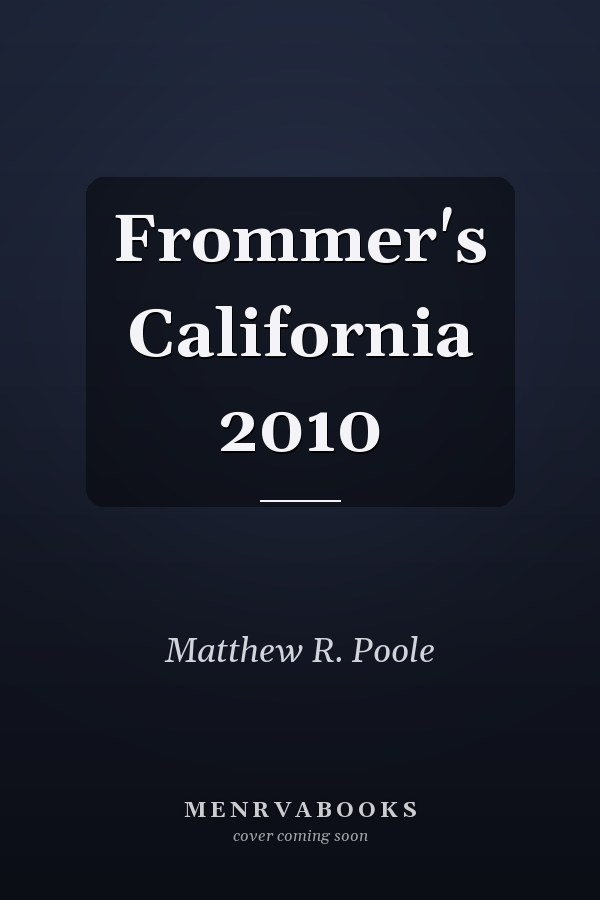 Frommer's California 2010