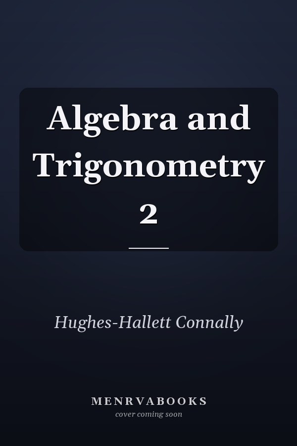 Algebra and Trigonometry 2