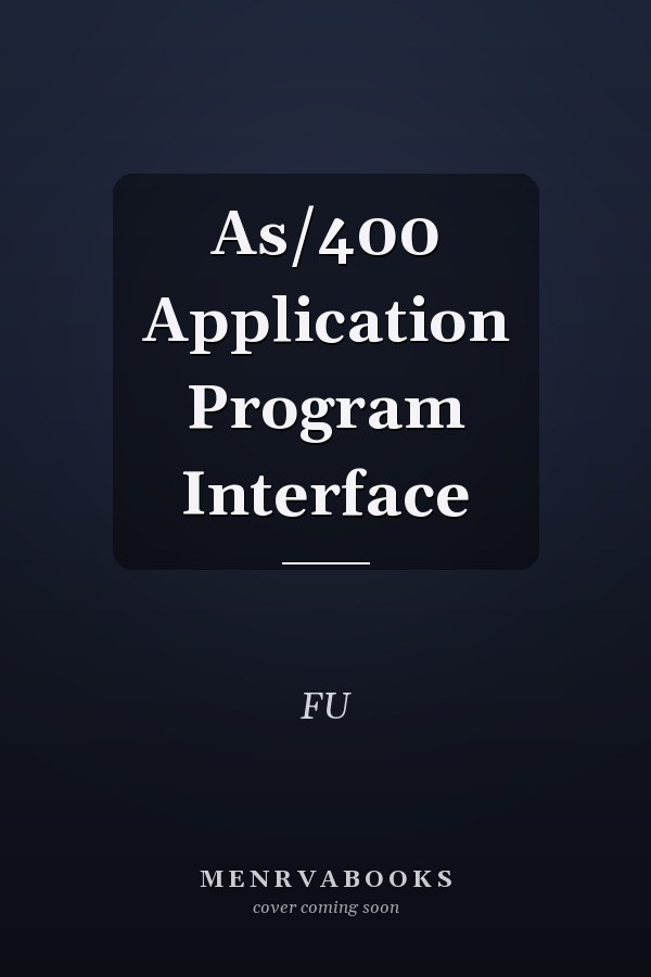 As/400 Application Program Interface