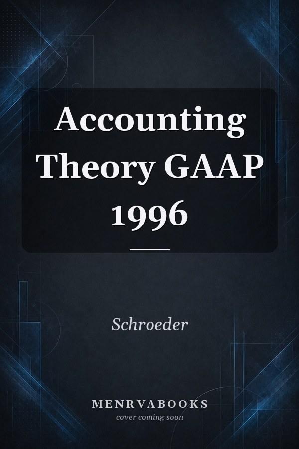 Accounting Theory GAAP 1996