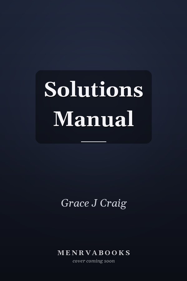 Solutions Manual
