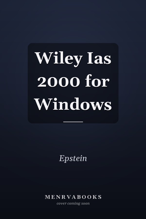Wiley Ias 2000 for Windows