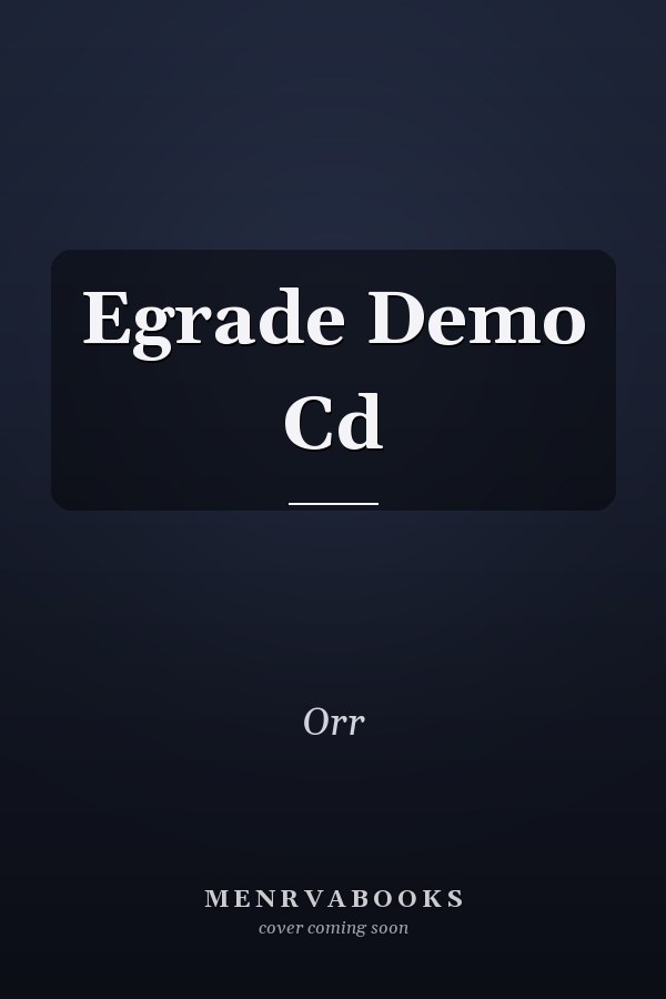 Egrade Demo Cd