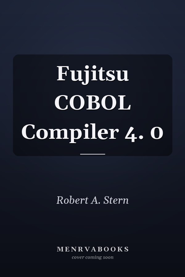 Fujitsu COBOL Compiler 4. 0