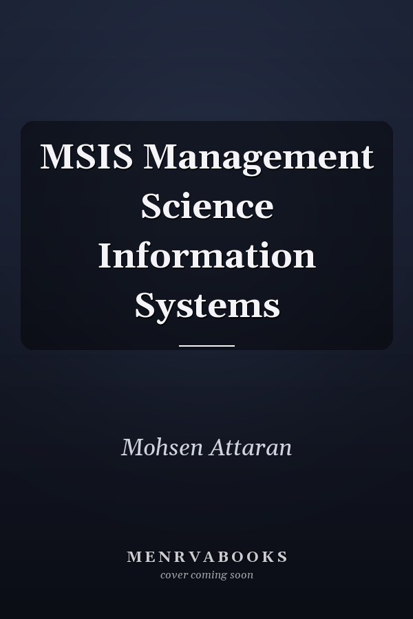 MSIS Management Science Information Systems