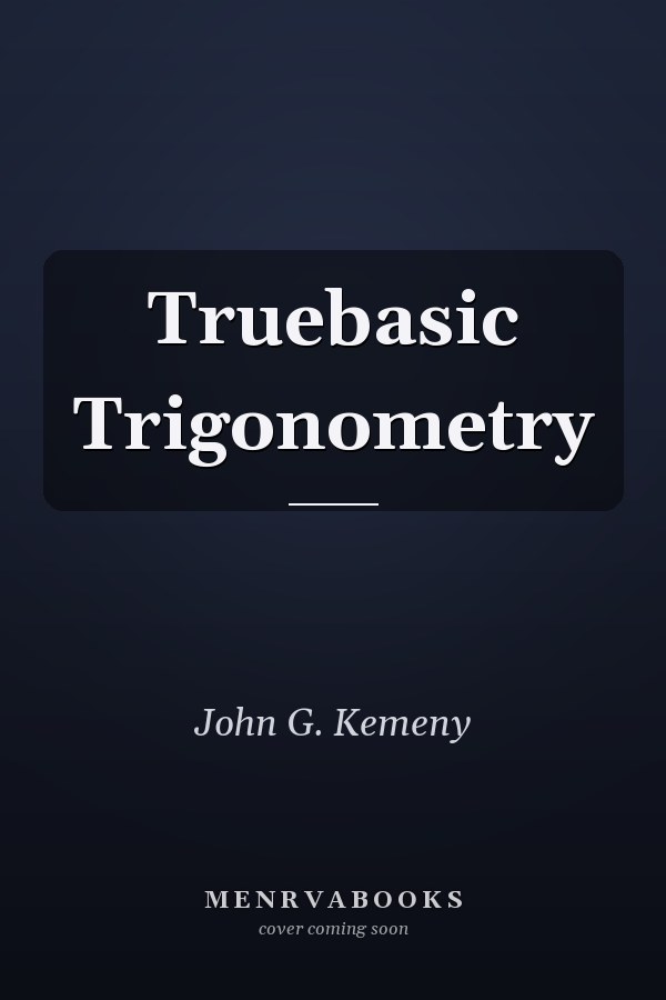 Truebasic Trigonometry
