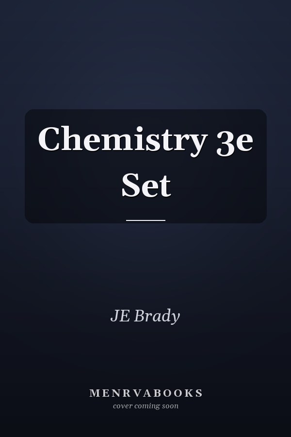 Chemistry 3e Set