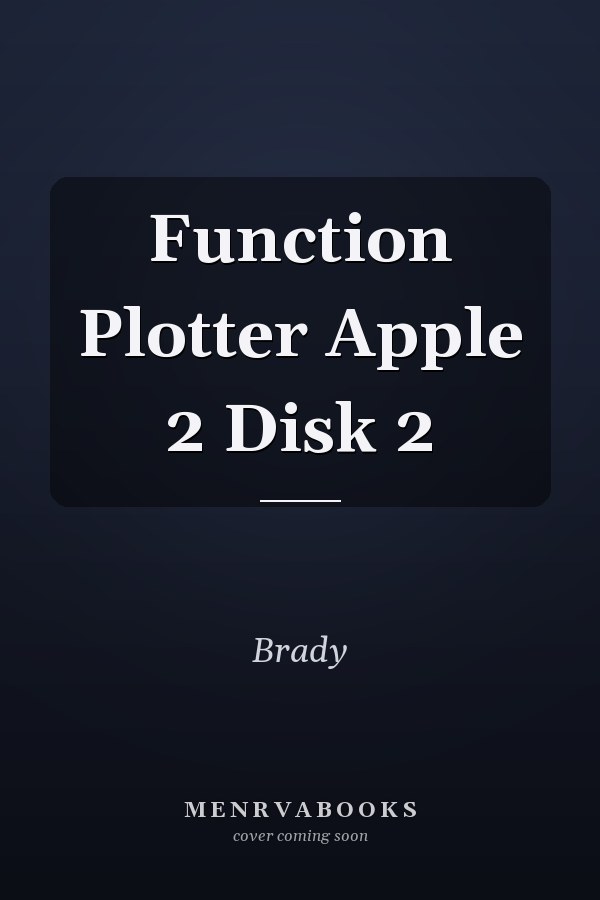 Function Plotter Apple 2 Disk 2