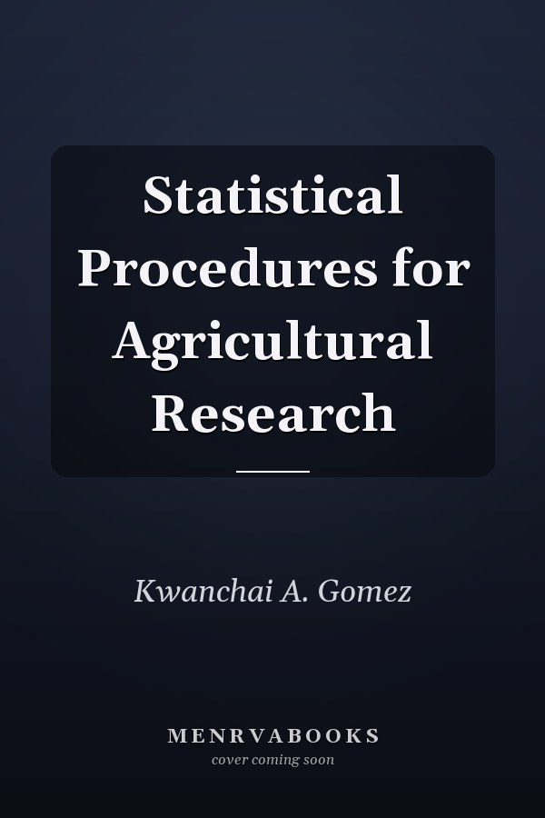 Statistical Procedures for Agricultural Research